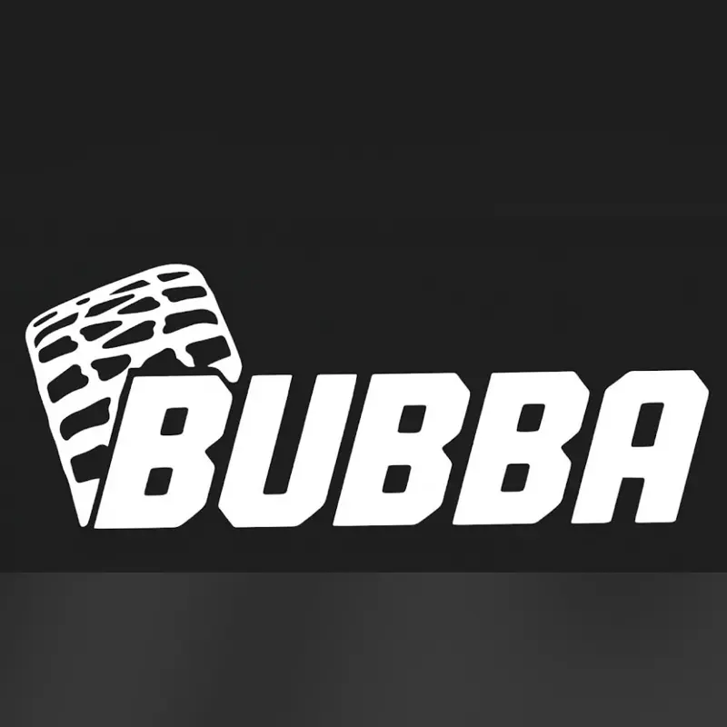 Bubba Decal , Durable Vinyl Sticker for Truck Windows