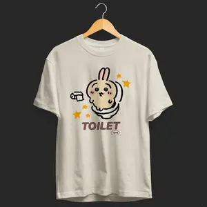 Chiikawa Usagi Toilet Sweatshirt, Cute Japanese Anime Manga Inspired Shirt, Unisex Shirt, Birthday gift for Men Women