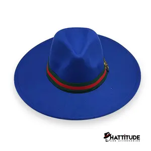 Hattitude GC Blue Fedora Hat