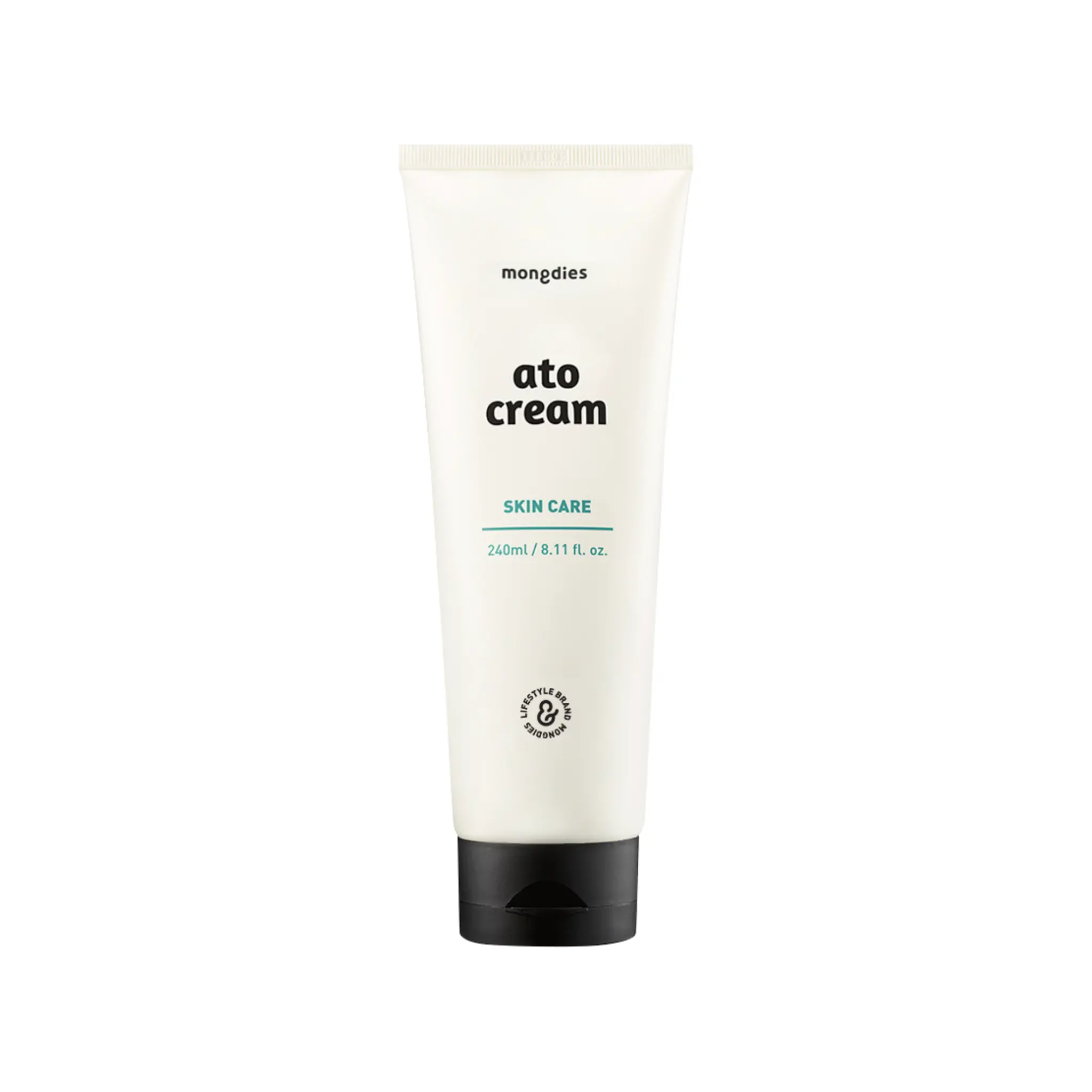 Mongdies Baby Ato Cream | 200 Hour Long Lasting Hydration | Patented Ceracine™ & 6 Layer Ceramide Barrier Care | Intensive Moisturizer for Dry & Sensitive Skin | Dermatologist Tested | 8.11 fl oz