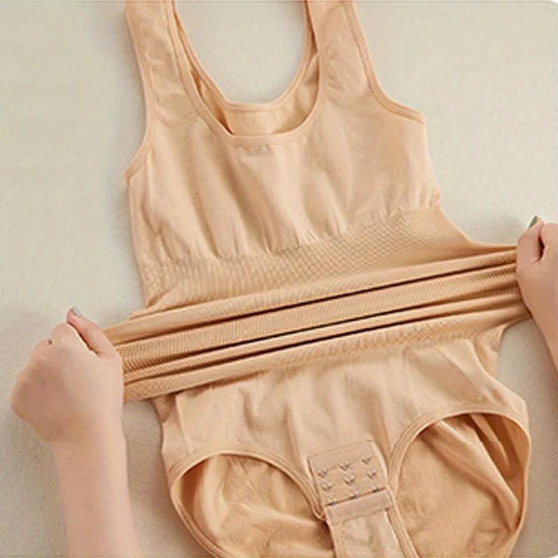 3pcs High Elastic Bodysuit Women Shapewear Corset Body Shaper Modeling Underwear Tummy Control Panties Briefs for All Seasons