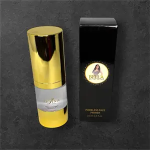 Bella Primer Facial Poreless Face Primer 15ml Prepares Skin Smooths Texture Long Lasting Makeup Finish for Flawless Base Cosmetic Silky