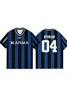 2026 KPOP Stay KARMA Album Fans Support Shirts FELIX BANGCHAN HYUNJIN Clothes Short Sleeve Tops Beachwear Surfing Suit Wetsuit