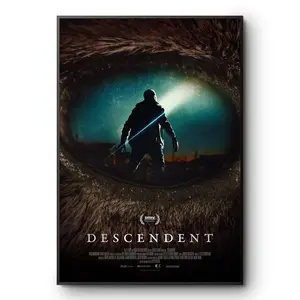 Descendent 2025 Sci-Fi Thriller Movie Poster Print SXSW Festival