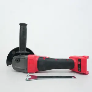 Milwaukee 125mm Brushless Angle Grinder Cutting Rebar On Jobsite A Paddle Switch  8500 Rpm 33mm Depth job site ideal tool