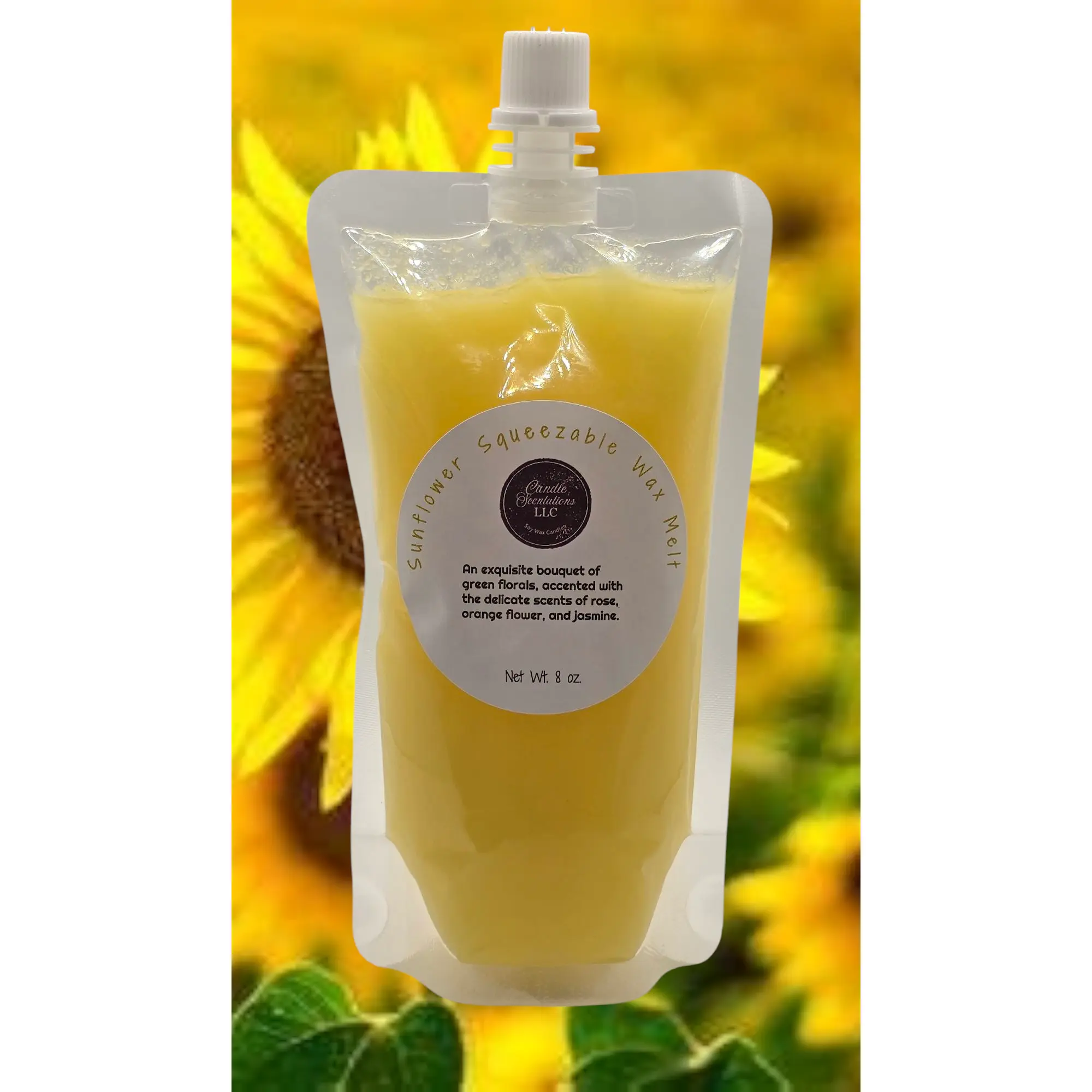 Sunflower Squeezable Wax Melt 8 oz.