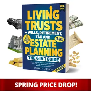 Living Trusts + Wills, Retirement, Tax & Estate Planning - The 6-in-1 Guide