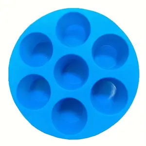 Silicone Air Fryer Baking Mold, Non-Stick Mold, Suitable for Microwave And Air Fryer, Dishwasher Safe, Specifically Designed for Egg Tarts, Cakes, And Muffins - Baking, Multifunctional Kitchen Tool