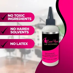 Water proof lace glue