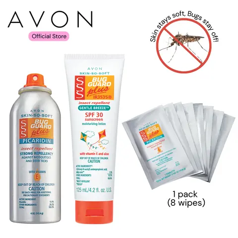 Skin So Soft Bug Guard Sun + Bug Defense Trio