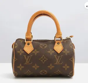 Pre-owned Louis Vuitton leather Crossbody Bags LV Monogram Speedy Nano 4000019260149