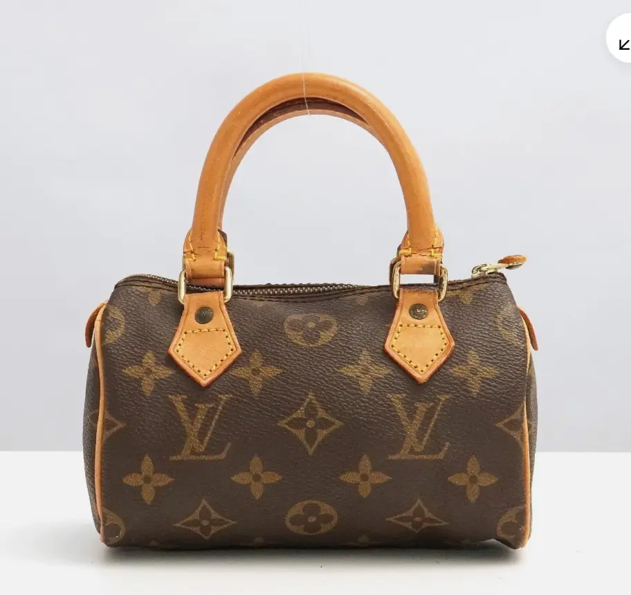 Pre-owned Louis Vuitton leather Crossbody Bags LV Monogram Speedy Nano 4000036004368