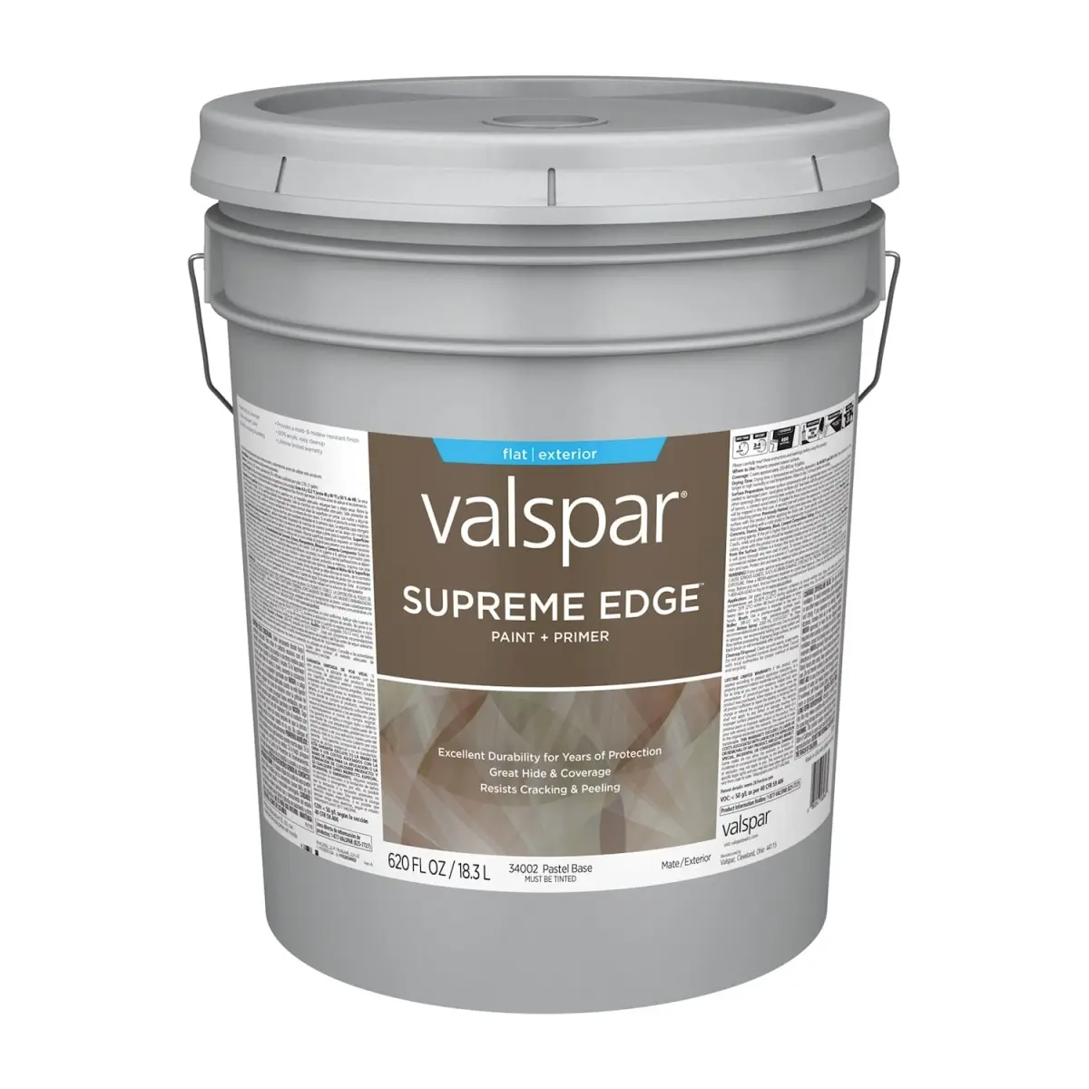 5 gal Supreme Acrylic Latex House Trim Paint & Primer, Neutral & Pastel