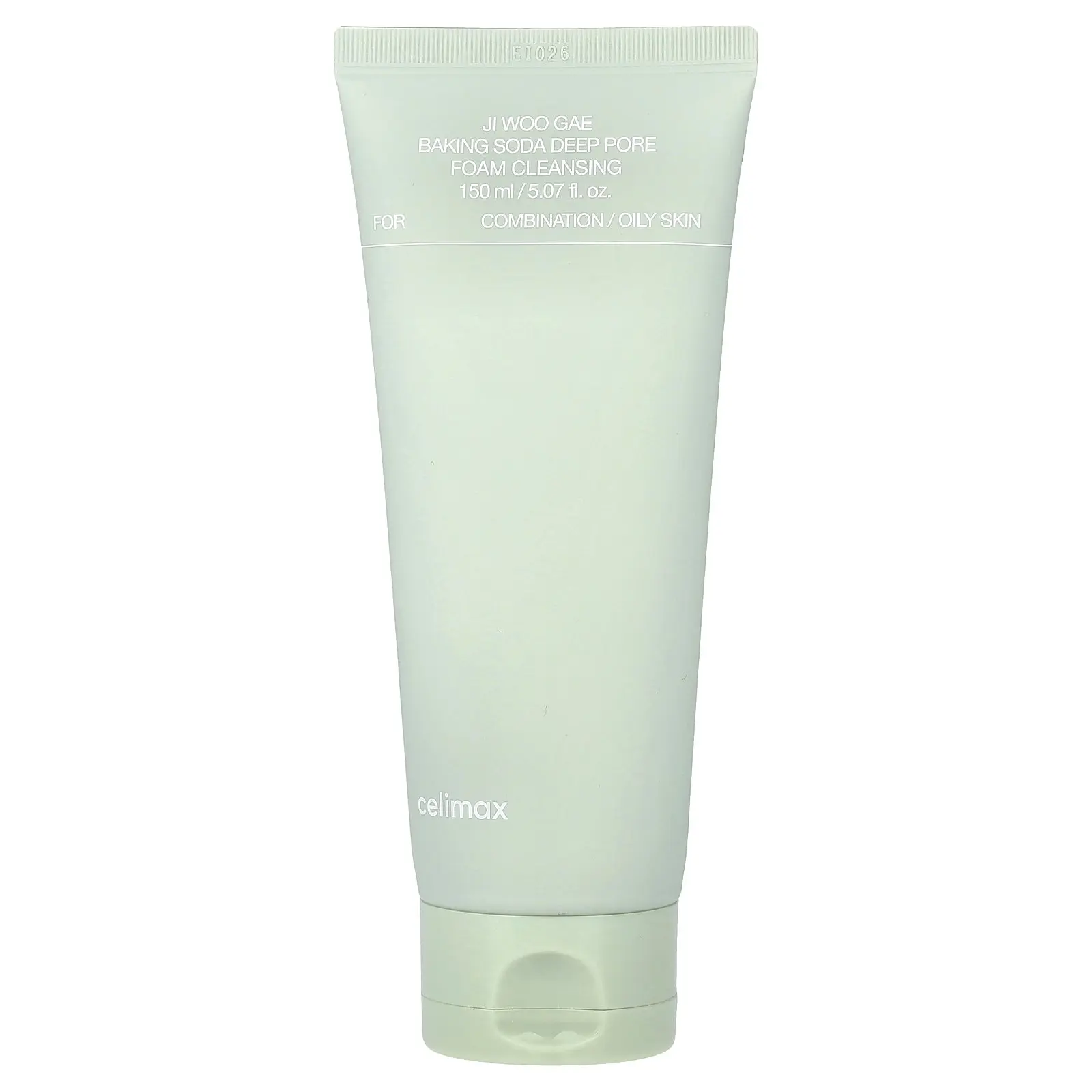 Celimax Ji Woo Gae, Baking Soda Deep Pore Foam Cleansing, For Combination/Oily Skin, 5.07 fl oz (150 ml)