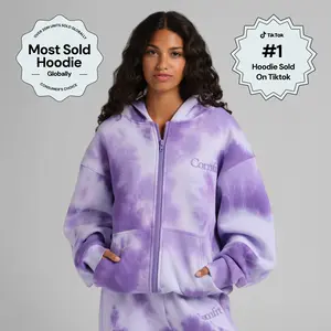 Comfrt | Minimalist Zip Hoodie | Colorful Slightly Weighted Full Zip Hoodie