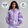 Comfrt | Minimalist Zip Hoodie - Mega | Colorful Slightly Weighted Full Zip Hoodie
