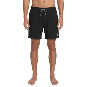 Volcom Men's 17-in Elastic Waistband Swim Trunks, Sports & Outdoor Surfwear Swim Shorts