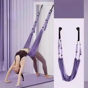 2026 New Aerial Yoga Swing, 1 Count Adjustable Aerial Yoga Strap, Yoga & Pilates Equipment for Home Gym, Fitness Equipment for Women & Men, Yoga Band, Workout Bands