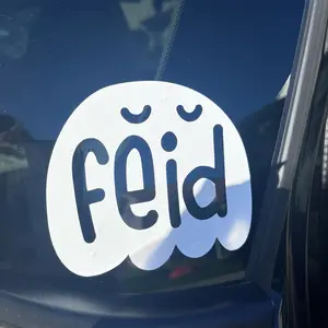 Feid ferxxo ghost decal