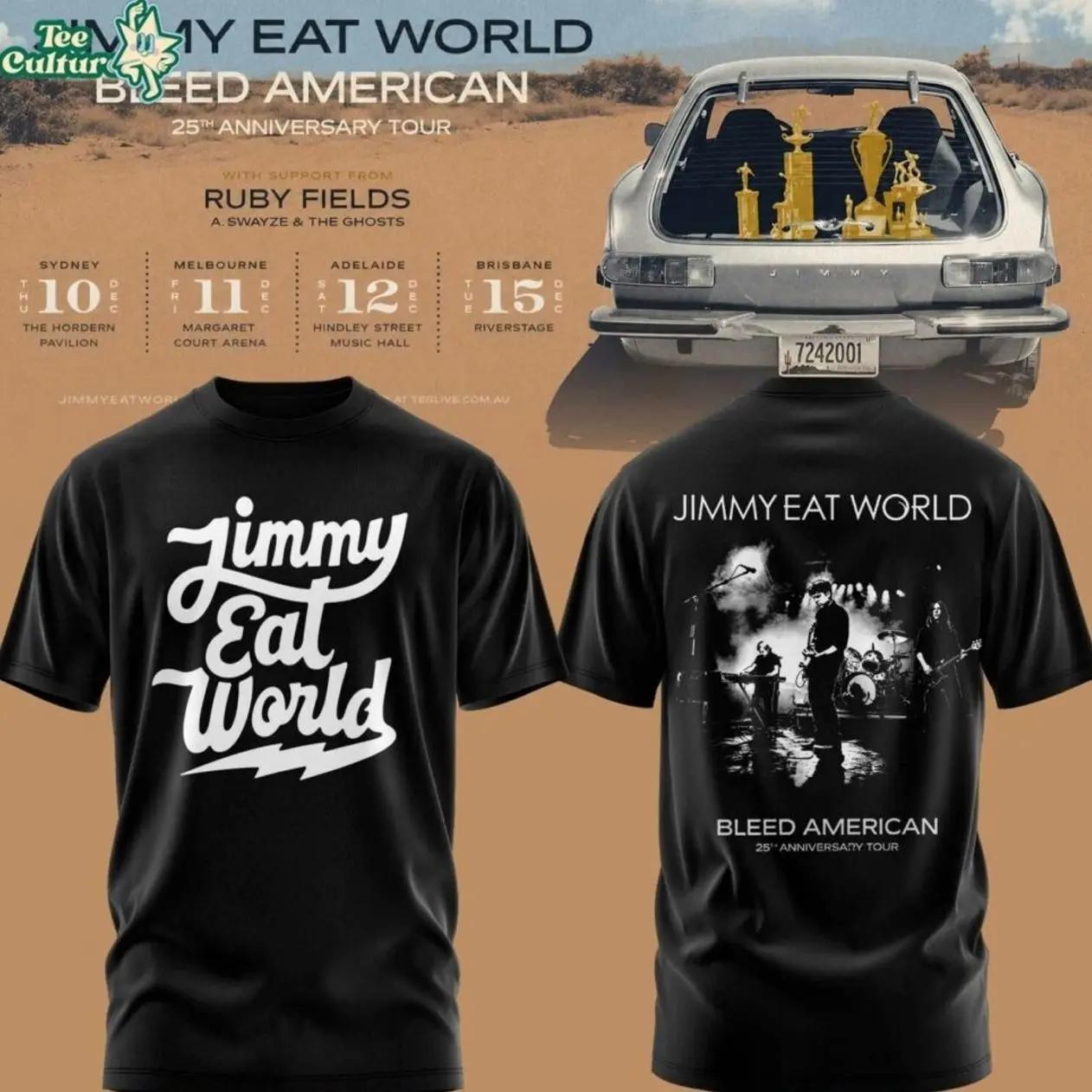 Jimmy Eat World – Bleed American 25 Years Tshirt V2 2H2