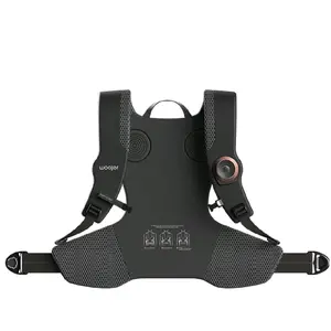 Woojer  2 Woojer Vest Edge Hi-FI Haptic Vest Games Music Movies VR WJRVE101 - Black