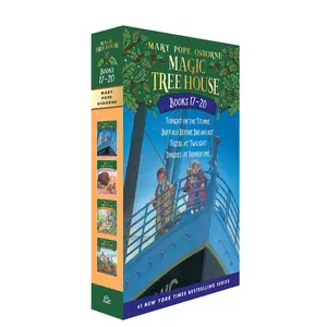 Magic Tree House Books 17-20 Boxed Set: The Mystery of the Enchanted Dog -- Mary Pope Osborne - Boxed Set