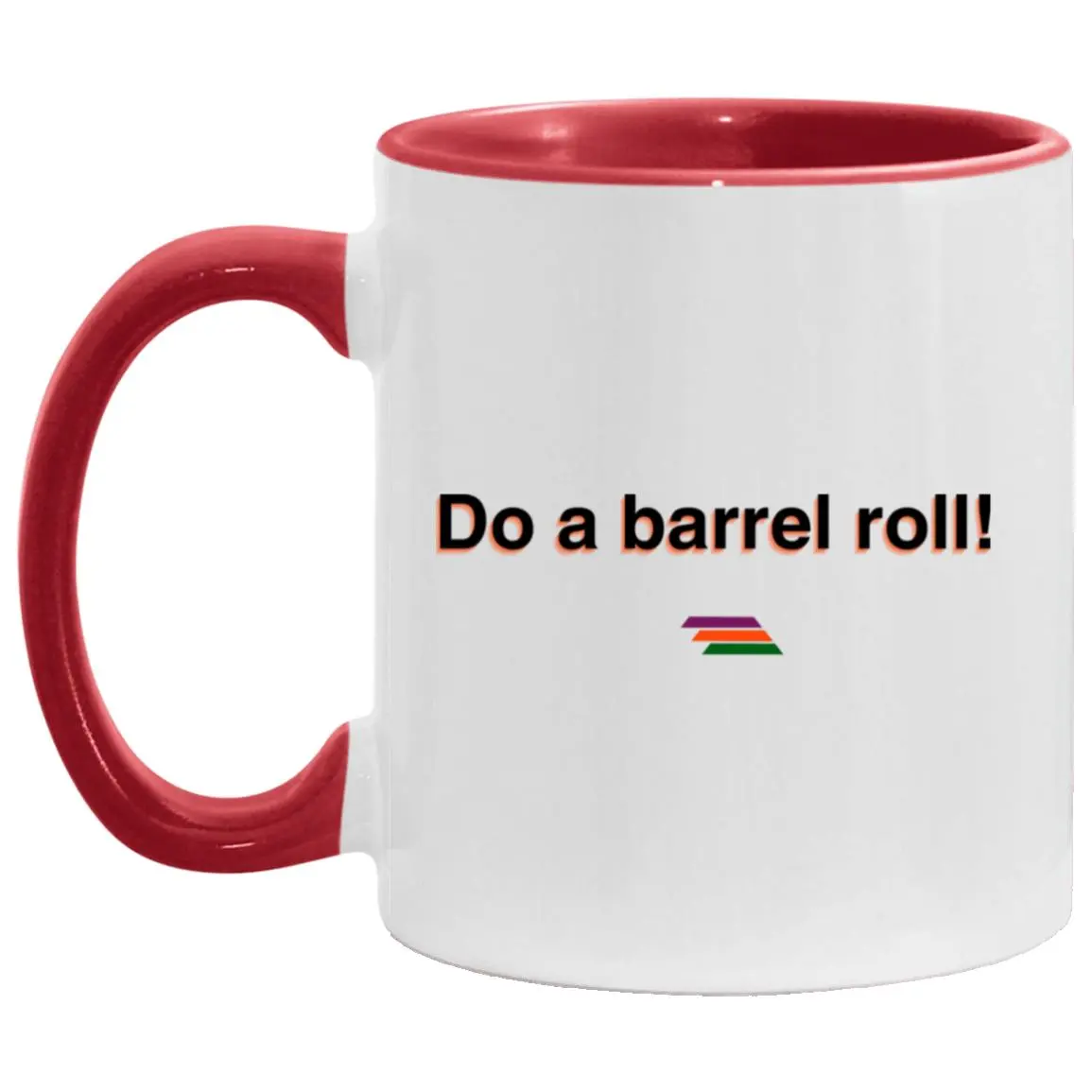 "Do a barrel roll" Coffee Cups