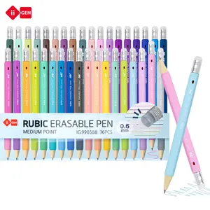 iiGEN RUBIC Erasable Gel Pens,0.6mm Retractable Twist Pens, Ergonomic Hexagonal Grip for Journaling,Drawing,School & Office Supplies,Smooth Writing for Students,Planner,teachers,nurses and artists,Holiday Gifts and Birthday Goodie Bags tiktokshopspringglo