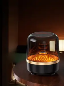 Stylish Portable Bluetooth Speaker – Wireless "glazed" design, Type-C charging, TWS stereo sound, 5 RGB lighting modes, long battery life; a perfect choice for holiday gifts.