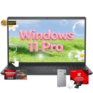 Dell 15.6" FHD Touchscreen Laptop, AMD Ryzen 7 7730U, 16GB RAM 1TB SSD, AMD Radeon Graphics, Wi-Fi 5, Windows 11 Pro, Business & Student Laptop