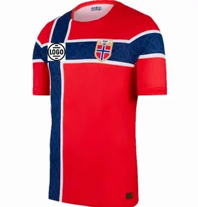 Personalized Full Set Norway Soccer Jersey World Cup 2026, Custom Name Number Logo National Soccer Jersey B