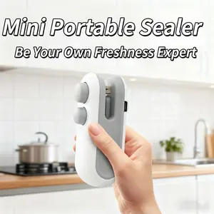 Mini Portable Heat Sealer for Plastic Bags, Handheld Food Sealer for Snack, Chips & Food Storage