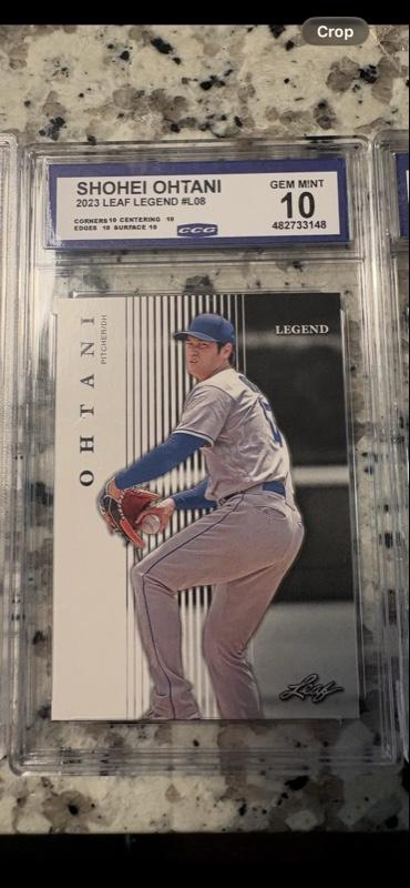Ohtani Legend Baseball Card - Pitcher Edition - Collectible Sports Memorabilia - Authentic Trading Card