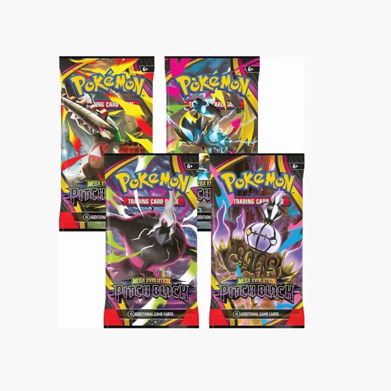 Pitch Black Pokemon Card - RIP LIVE 4 PACK