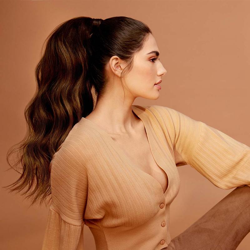 16" Dimensional Beige Blonde Ponytail Extension (100g)