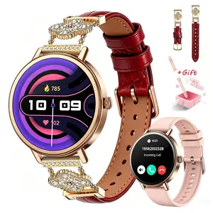 Fashion Smart Watches for Women, Touch Screen Watch, Answer/Make Calls/100+ Sports Modes/Message Reminder, DIY Watch Dials, Wearable Devices, Smart Watches for iPhone/Andriod, Gift for Wife, Girl Friend