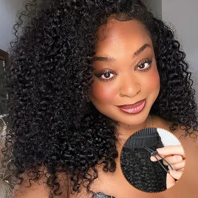 How to Do A Half Up Half Down Curly Hair TikTok Shop