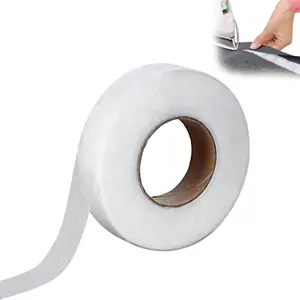 Hemming Tape Fabric Adhesive Hem Iron on No-Sew Hemming Tape for Pants, No Sew, Stitch Witchery Tape Sewing Tape, Fusible Tape Adhesive Wonder Web for Curtain, Pants, Clothes