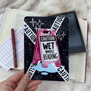 Caution Wet While Reading - Kindle Insert