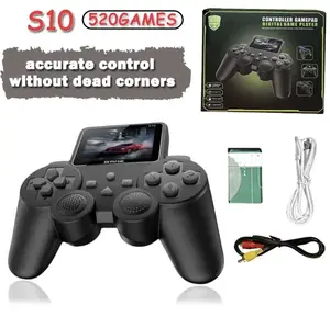 S10 video handheld game console 520 game consoles 2.4-inch game AV output video Two players children's gifts