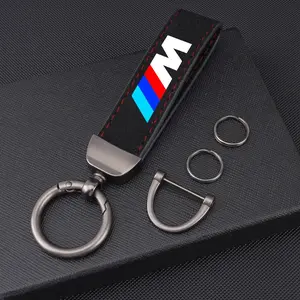 Bmw Suede Car Styling Keychain, Anti-Loss Keyring Pendant, Gift for Bmw 1 3 5 7 Series, M X1 X3 X4 X5, F10 F15 F16 F20 F30, M3 M4 E34 E46