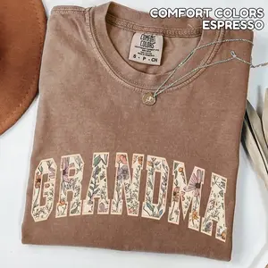 Custom Floral Grandma Shirt Promoted to Grandma Established 2026 Mothers Day Gift Pregnancy Announcement to Grandparents #MothersDayGift #MothersDayIdeas #GiftForMomFromDaughter