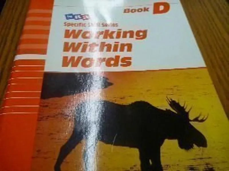 USED Book - Specific Skills Series, Working with Words, Book D by Boning, Richard (Paperback) - english