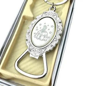 12pcs Recuerdos para quince Años, metals Keychain Quinceañera Party Favors