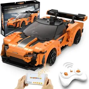 Remote Control Car Building Kit - STEAM Projects for Kids Ages 6-8 - Compatible with Legos for 7-9 Year Boys & Girls - STEM Building Toy for 7 Year Old Boys & Girls