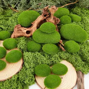Simulated Moss Stone Prop, Moss Look Decorative Item, Photography Accessory, Scene Decoration, Micro Landscape Arrangement