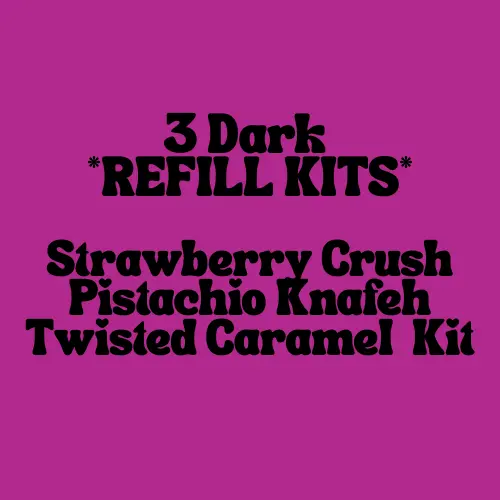 Dark - Strawberry Crush, Dubai & Caramel