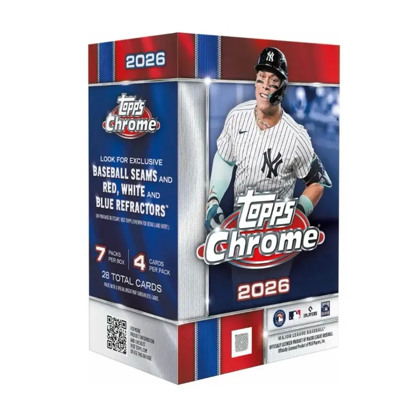 2026 TOPPS CHROME Baseball Blaster Box
