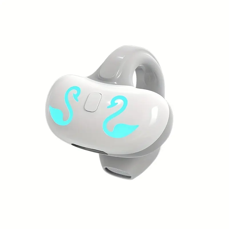True Wireless Earbuds (s6) - Sport TWS Wireless In-Ear Plastic Headphones, 45mAh Extended Battery, Universal Mobile Control, Voice Cancelation, Security Buckle, Type-C Compatibility, Not Water Resistant, All Phones Compatible