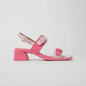Camper Kora Twins Sandals, Pink Casual Footwear for Everyday Wear